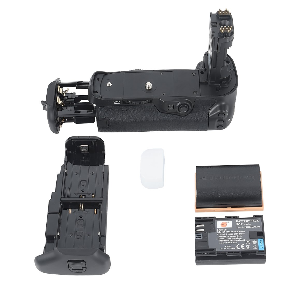 Amazon.com : DSTE Pro BG-E16 Vertical Battery Grip + 2X LP-E6